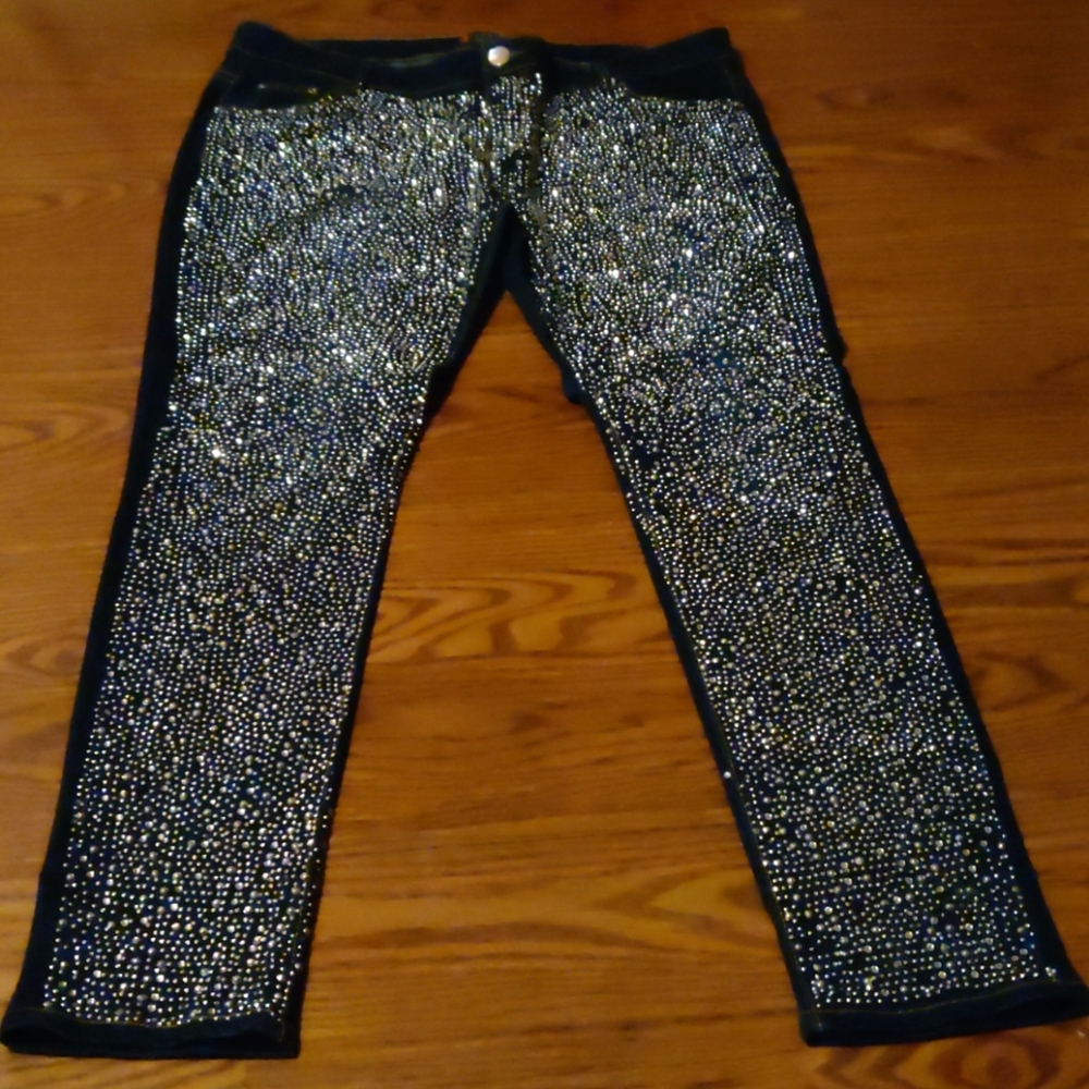 Rhinestone Jeans